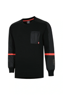England Rugby Men's Sweatshirt Umbro Icon Black Top