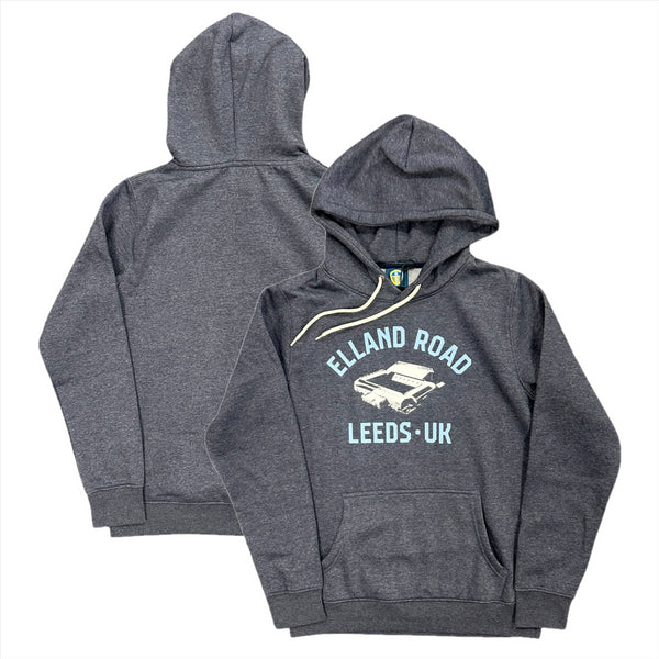 Leeds United Men's Hoodie Football Elland Road Navy Top