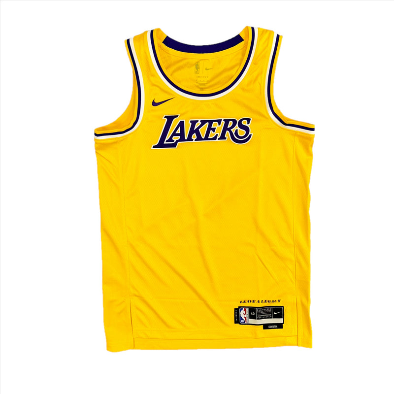 Los Angeles Lakers Jersey Men's NBA Nike Plain Icon Jersey