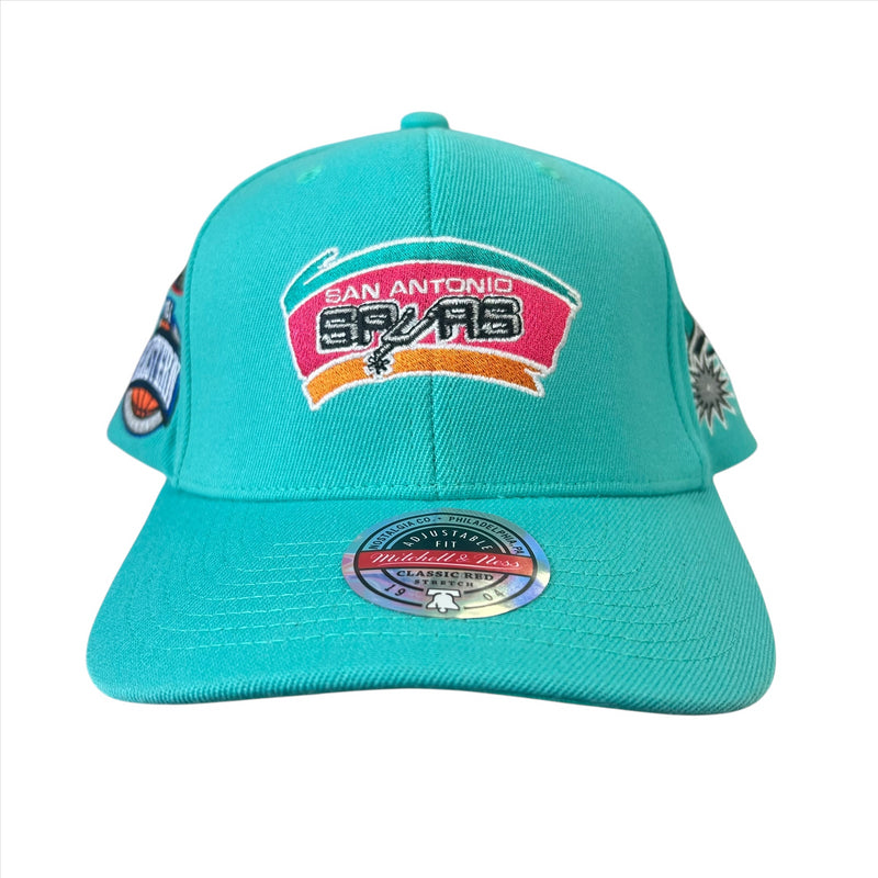 San Antonio Spurs Snapback NBA Men's Mitchell & Ness Cap