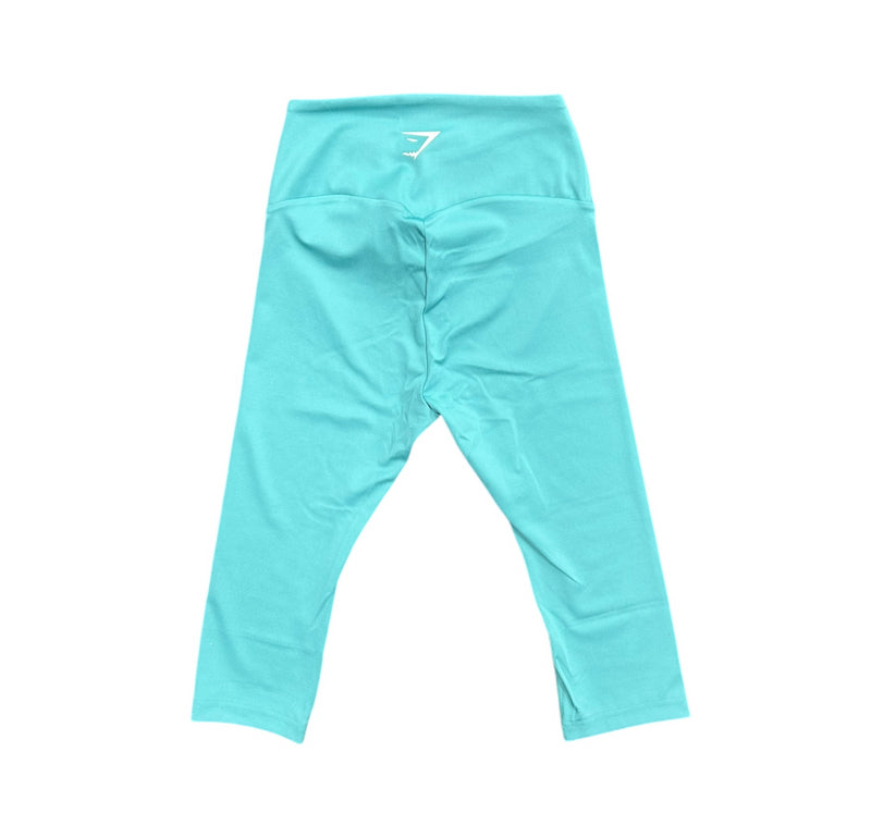 Gymshark Training Cropped Leggings Women's Fauna Teal Leggings