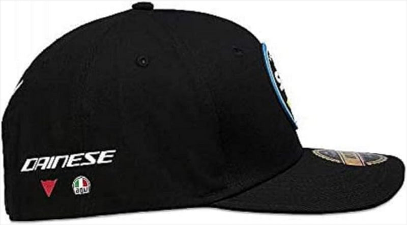 Valentino Rossi Black Cap Moto GP Team Sky VR46 Team Cap