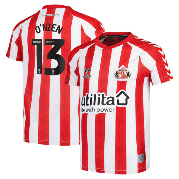 Sunderland Kid's Home Shirt Hummel Football Top - O'Nien