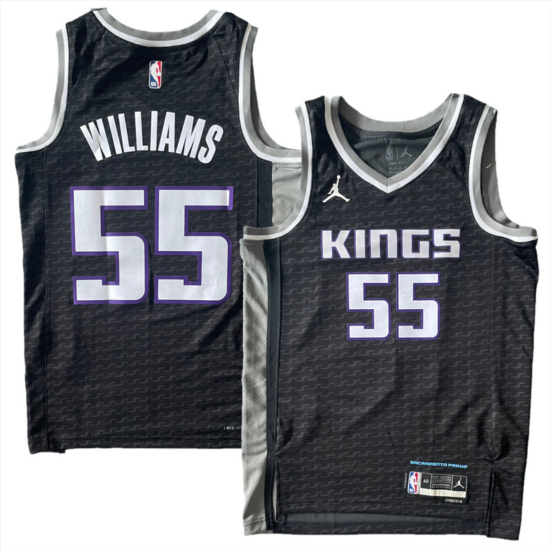 Sacramento Kings Men's Jersey NBA Jordan Statement Top - Williams