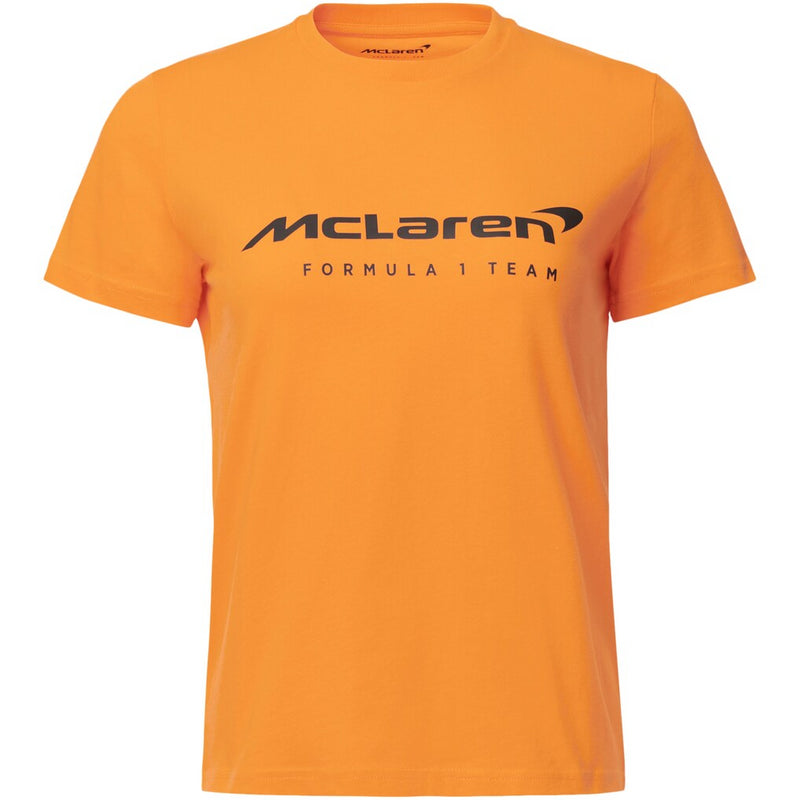 McLaren Women's F1 T-Shirt Castore Short Sleeve Core Top