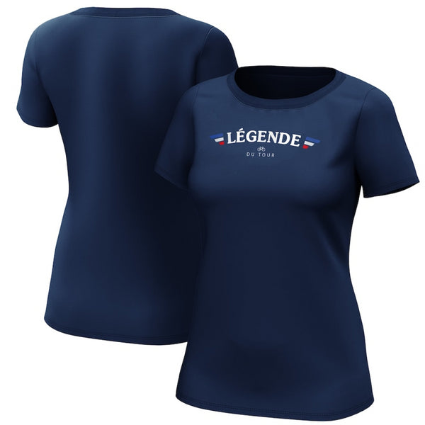 Tour De France T-Shirt Women's Legende Navy Top