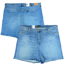 Lee Jeans Women's Shorts Blue Ultra High Waisted Shorts