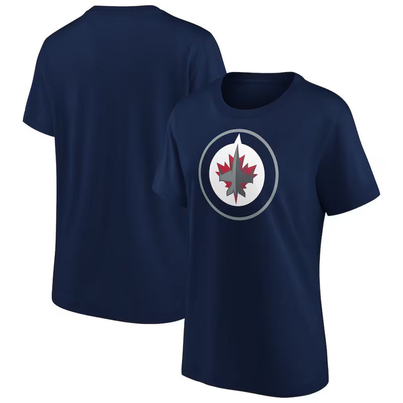 Winnipeg Jets Women's T-Shirt NHL Primary Logo Top