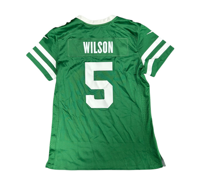 New York Jets Jersey Women's Nike NFL Home Top - Wilson 5