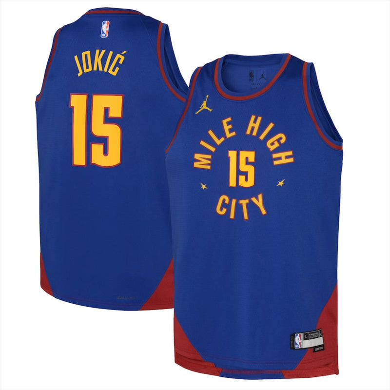 Denver Nuggets NBA Jersey Kid's Nike Basketball Shirt Top