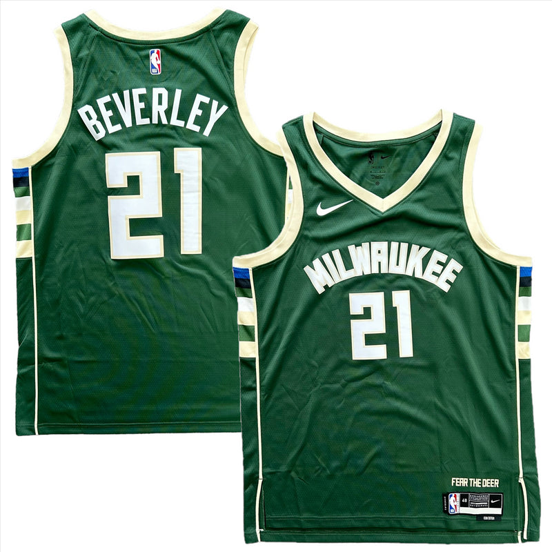 Milwaukee Bucks Men's Jersey NBA Men's Nike Icon - Beverley 21