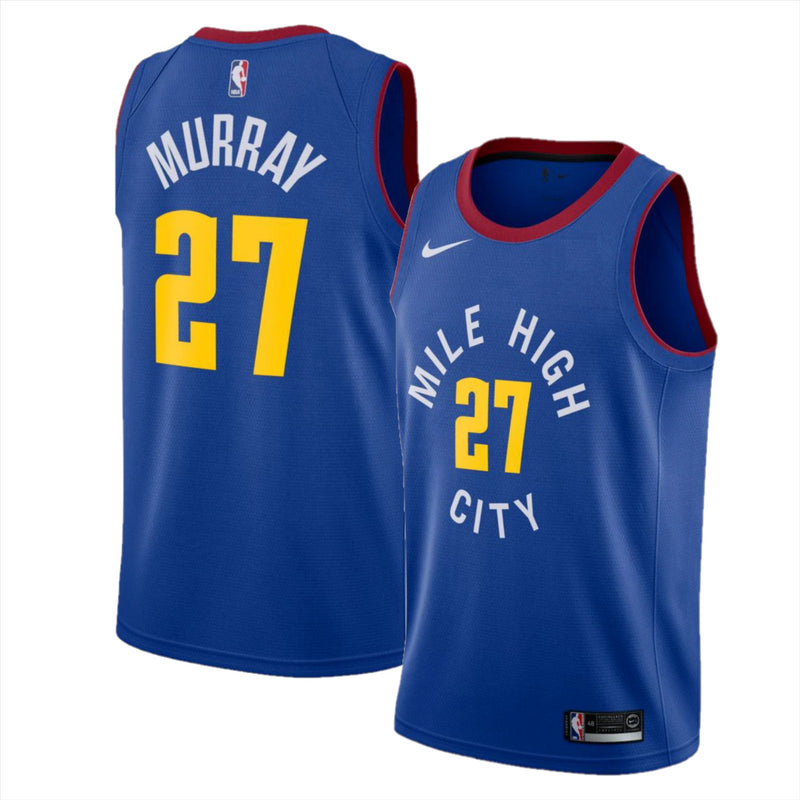 Denver Nuggets NBA Jersey Men's Nike Basketball Shirt Top