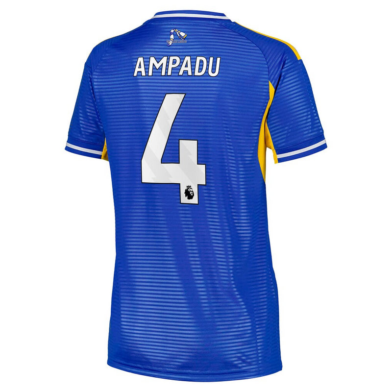 Leeds United Football Shirt adidas Women's Away Top - Ampadu