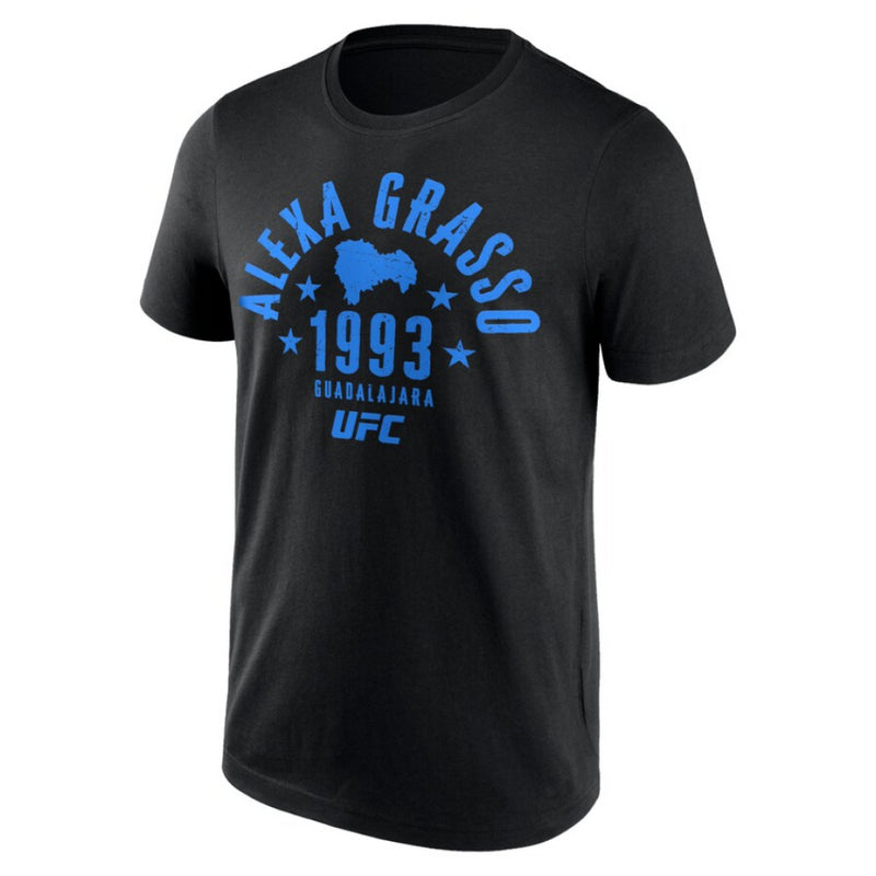 Alexa Grasso UFC T-Shirt Men's Typography Country Black Top