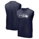 Seattle Seahawks Men's Vest NFL Navy Tank Top