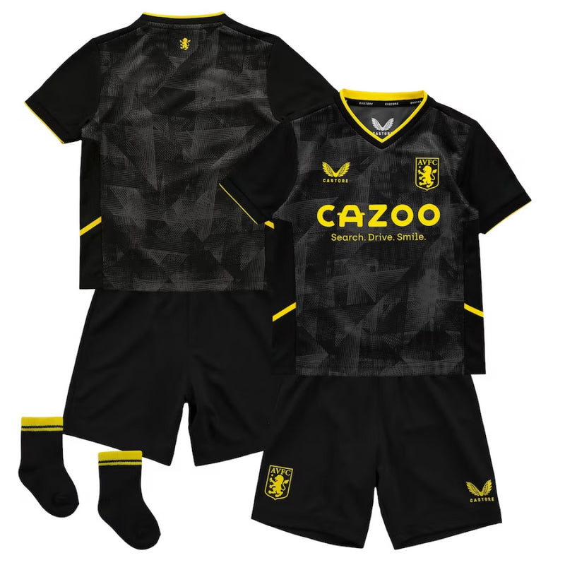 Aston Villa Baby Wear Castore Football Infant Mini Kit And Nightwear