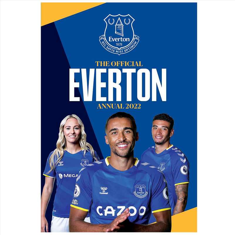 Everton Official Football Annual Grange Hardback Book 2022