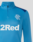 Rangers Women's 1/4 Zip Castore Football qz Top