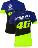 Valentino Rossi MotoGP T-Shirt Women's Dual Yamaha Top