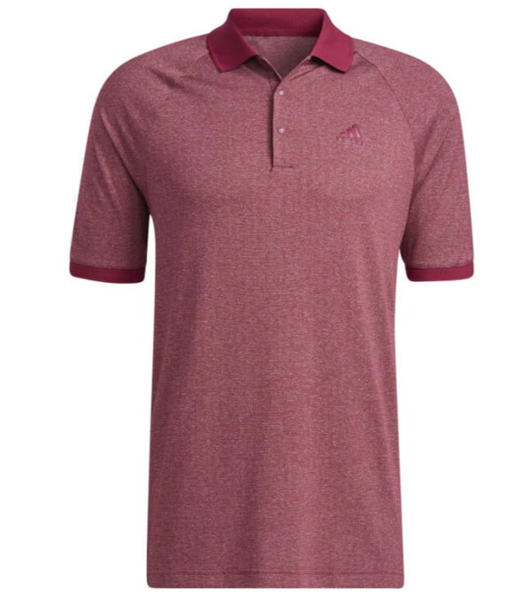 adidas Men's Polo Shirt Jacquard Golf Polo Shirt