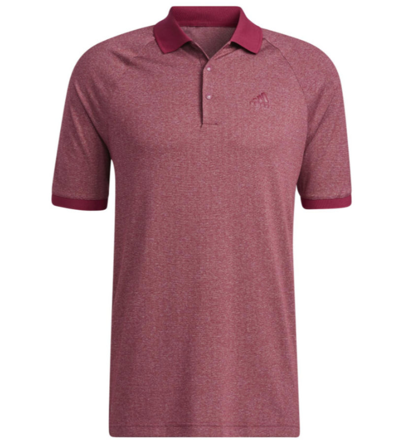 adidas Men's Polo Shirt Jacquard Golf Polo Shirt