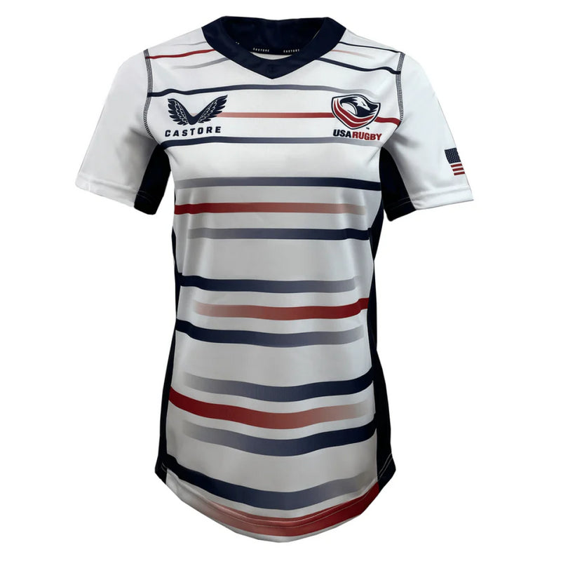 USA Rugby Castore Shirt Women's Home Jersey Top