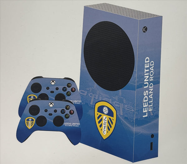 Leeds United Xbox Skin Football Xbox Series S Console & Controller Skin