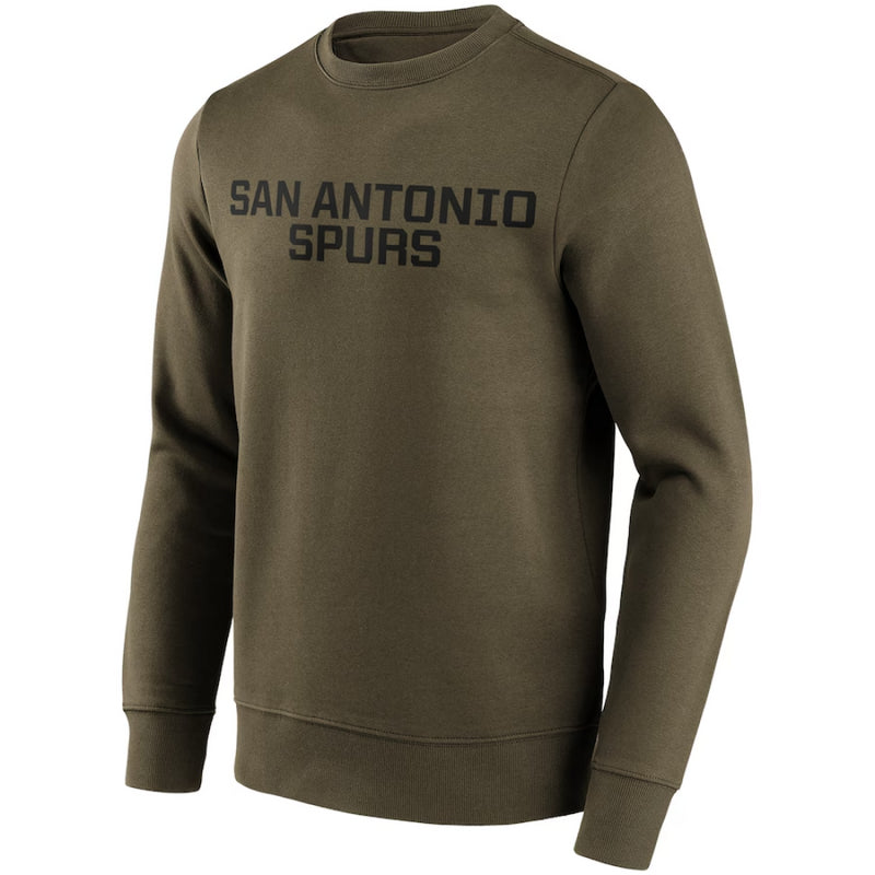 San Antonio Spurs Sweatshirt Men's NBA Wordmark Sweatshirt