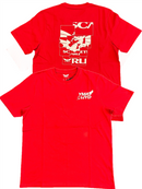 Scarlets Rugby Men's Tee Castore SS Red T-shirt