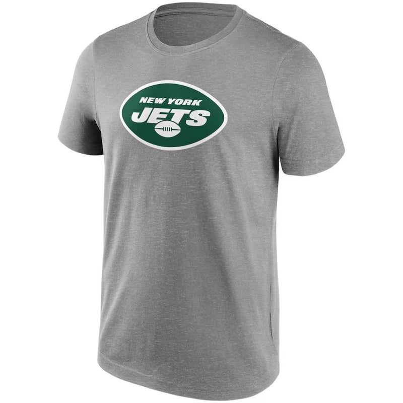 New York Jets T-Shirt Men's NFL Neutral Colour Logo Top