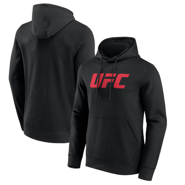 UFC Men's Logo Hoodie Black Primary Logo Hoodie