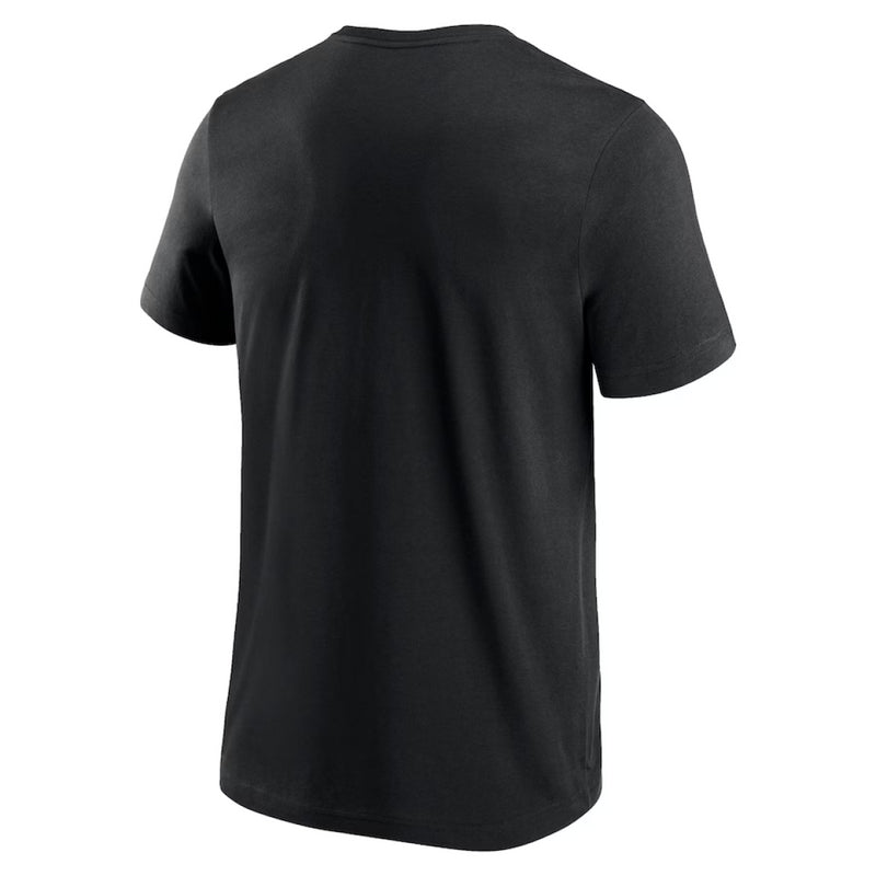 Belgium Men's Black T-Shirt Football Primary Logo Top