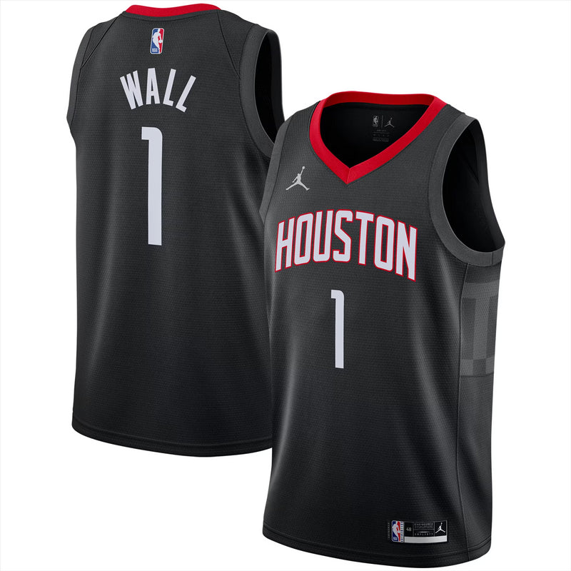 Houston Rockets Men's Jersey NBA Jordan Statement - Wall 1