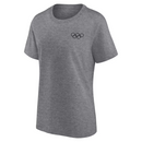 Team D Olympics T-Shirt Women's Philosophy Grey Top