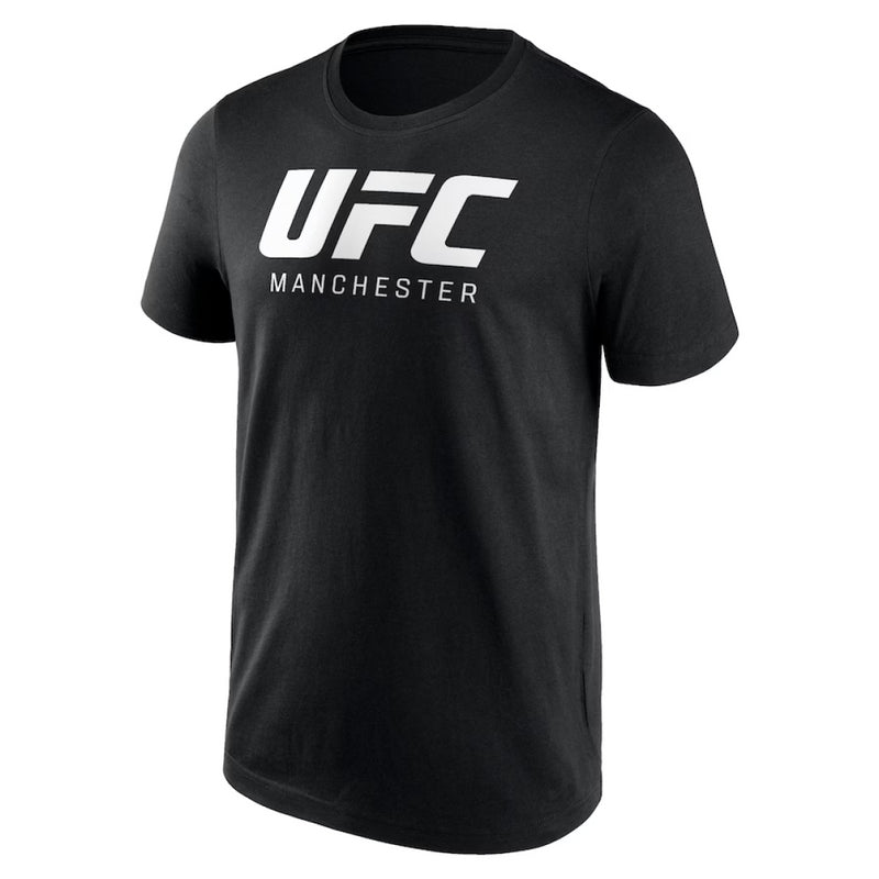UFC 304 Manchester T-Shirt Men's Logo Black Top