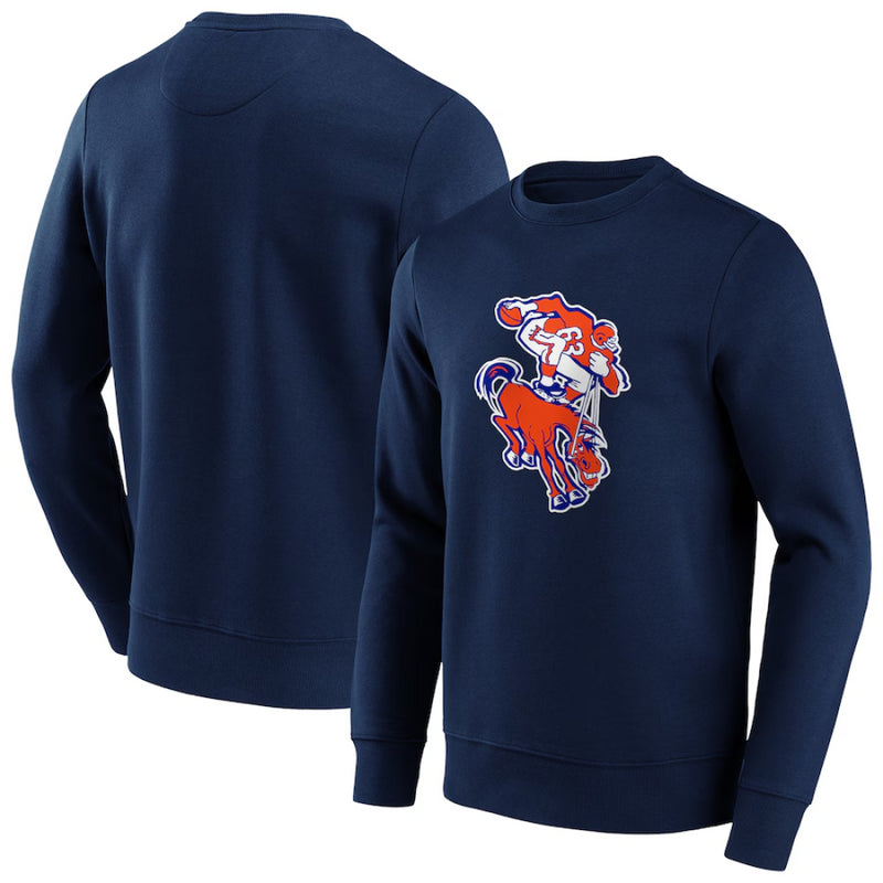 Denver Broncos Men's Sweatshirt NFL Classic Logo Sweatshirt