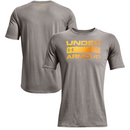 Under Armour Men's T-Shirt Grey Team Issue Graphic Top