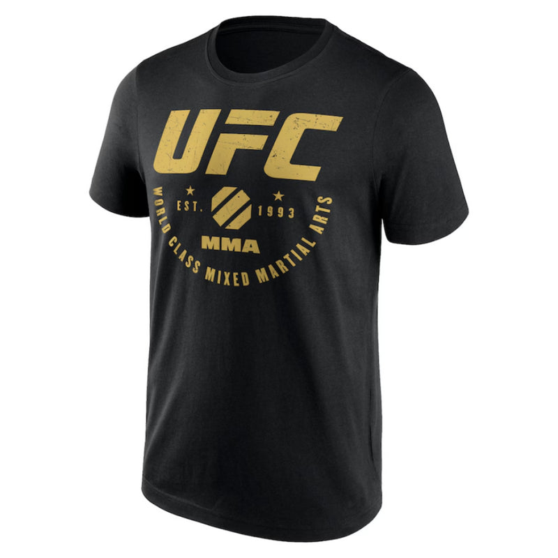 UFC MMA Men's T-Shirt World Class Black Top