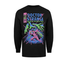 Dr Strange Men's T-Shirt Black Long Sleeve Top