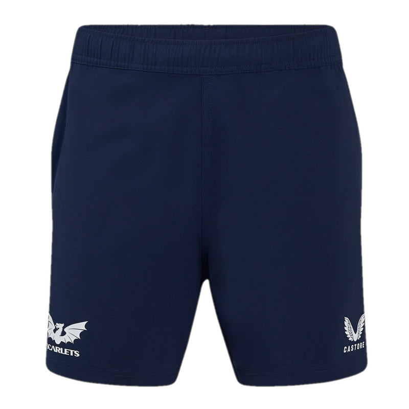Scarlets Rugby Men's Shorts Castore Pro Gym Training Shorts