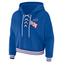 Buffalo Bills NFL Hoodie Women's Erin Andrews Blue Hoodie