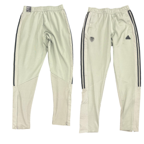 Leeds United Men's Trousers adidas Football Khaki Track Pants