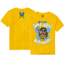 WWE Men's Graphic Top Nikki A.S.H Yellow Top
