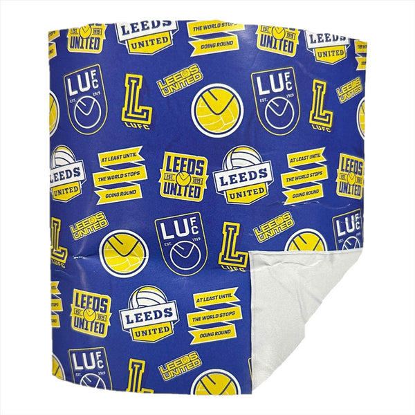 Leeds United Fleece Blanket Football Patch Blanket