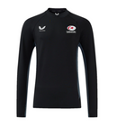 Saracens Men's Rugby Midlayer Castore Pro Players Sweatshirt