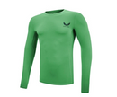 Castore Men's Baselayer Top Green Long sleeve T-shirt  - New
