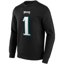 Philadelphia Eagles NFL Sweatshirt Men's Black Hurts Sweatshirt