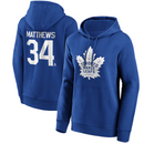 Toronto Maple Leafs Hoodie NHL Women's Blue Top