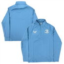 Leinster Men's Rugby 1/4 Zip Castore Blue Midlayer Top