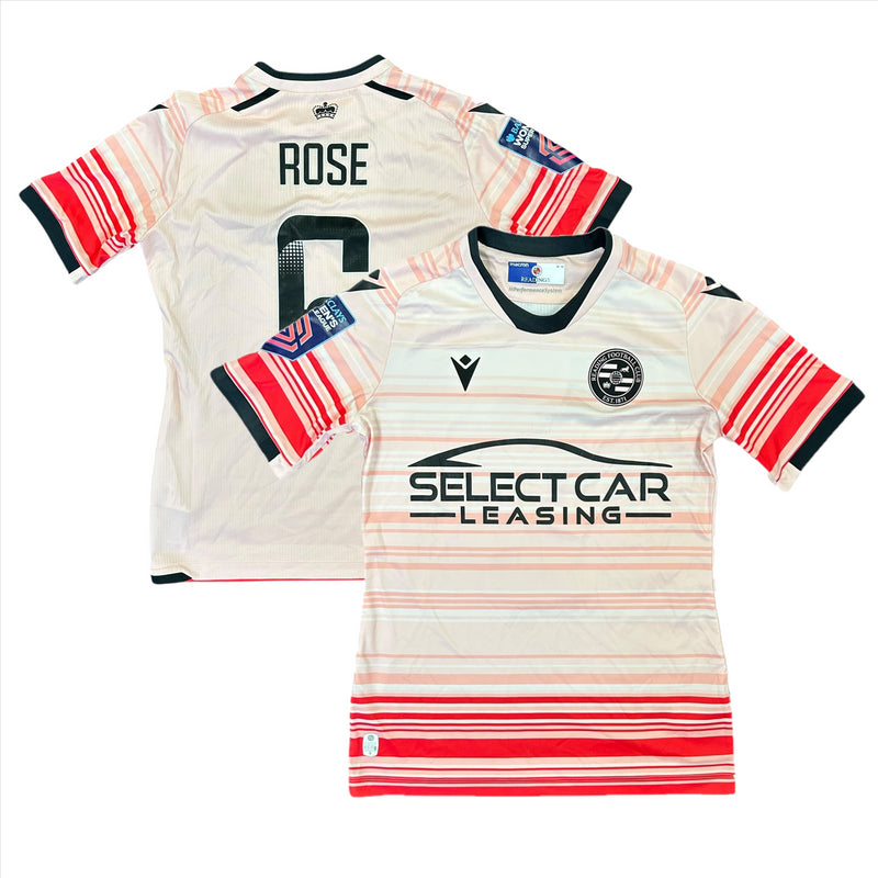 Reading Women's Football Shirt Macron WSL Away Top - Rose